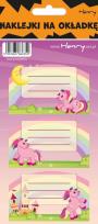 Opakowanie Naklejki na zeszyty - Kucyk (12szt)