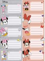 Opakowanie Naklejki na zeszyty Minnie Mouse