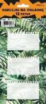 Opakowanie Naklejki na zeszyty - Monstera (12szt)