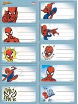 Opakowanie Naklejki na zeszyty Spiderman