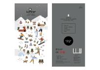 Opakowanie Naklejki ozdobne Ferie Zimowe