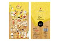 Opakowanie Naklejki ozdobne Jedzenie Przekąski