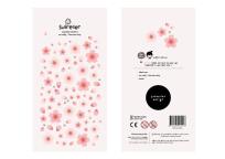 Opakowanie Naklejki ozdobne Kwiaty i płatki