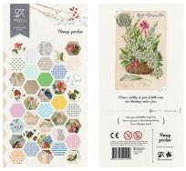 Opakowanie Naklejki ozdobne Ogród Heksagon