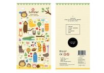 Opakowanie Naklejki ozdobne wypukłe Zwierzęta