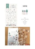 Opakowanie Naklejki ozdobne Zimowe miasteczko