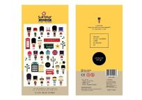 Opakowanie Naklejki ozdobne Żołnierzyki