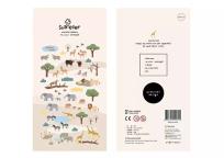 Opakowanie Naklejki ozdobne Zwierzęta Serengeti