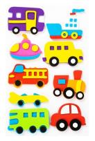 Opakowanie Naklejki papierowe 3D - Pojazdy