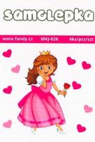 Opakowanie Naklejki papierowe Mini - Księżniczki