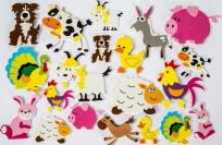 Opakowanie Naklejki piankowe 3cm 20szt