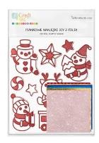 Opakowanie Naklejki piankowe z folią bałwanki 11szt