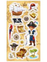 Opakowanie Naklejki Piraci