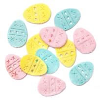 Opakowanie Naklejki pluszowe jajka 12 szt.