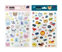 Opakowanie Naklejki puffy 50szt Friends