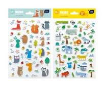 Opakowanie Naklejki puffy 50szt Kids