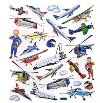 Opakowanie Naklejki samoloty 27szt