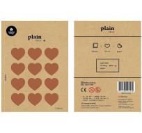 Opakowanie Naklejki Serca złote 20mm 2 ark.