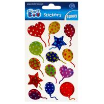 Opakowanie Naklejki Sticker BOO Balony