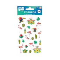 Opakowanie Naklejki Sticker BOO Flamingi