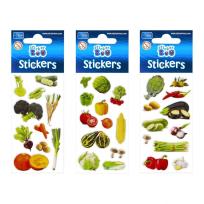 Opakowanie Naklejki STICKER BOO Warzywa 2 mix