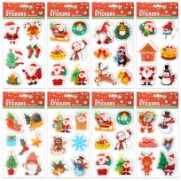 Opakowanie Naklejki świąteczne święta 6szt