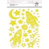 Opakowanie Naklejki świecące w ciemności 40szt.