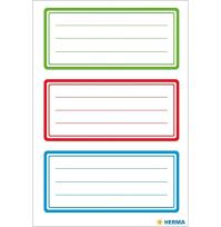 Opakowanie Naklejki szkolne ramki 3 kolory 18szt