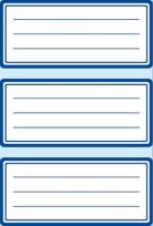 Opakowanie Naklejki szkolne ramki granatowe 18szt