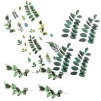 Opakowanie Naklejki transparentne PVC liście