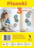 Opakowanie Naklejki Wielkanocne Pisanki 3szt