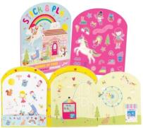 Opakowanie Naklejki wielokrotnego użytku tęczowe wróżki