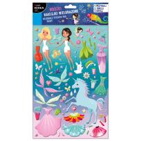 Opakowanie Naklejki wielorazowe Wróżki KIDEA