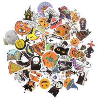 Opakowanie Naklejki winylowe Halloween 6-8cm 50szt
