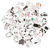 Opakowanie Naklejki winylowe koty 4-5cm 50szt