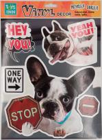 Opakowanie Naklejki winylowe zwierzaki Pies Stop