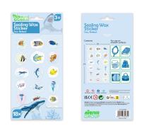 Opakowanie Naklejki woskowe - Stworzenia morskie