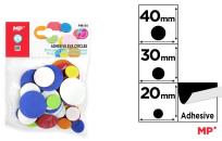 Opakowanie Naklejki z pianki EVA okrągłe