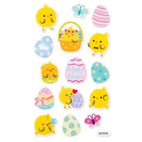 Opakowanie Naklejki z pianki świecące w ciemności Kurczaczki