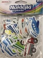 Opakowanie Naklejki z pianki transport 35szt