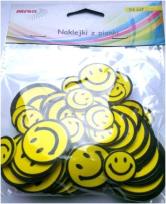 Opakowanie Naklejki z pianki uśmiechy 54szt
