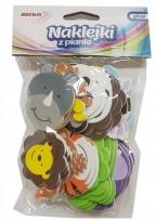 Opakowanie Naklejki z pianki ZOO 36szt