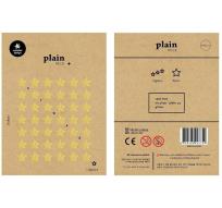 Opakowanie Naklejki Złote Gwiazdy 9mm 42szt