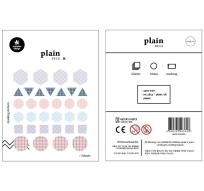 Opakowanie Naklejki Znaczniki #8 Geo 3 ark.