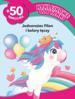 Okładka książki Naklejkowe czytanki. Jednorożec Filon i kolory