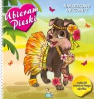 Okładka książki Naklejkowe ubieranki - Pieski