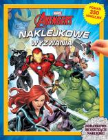Okładka książki Naklejkowe wyzwania. Marvel Avengers