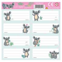 Opakowanie Nalepki na zeszyty Koala (25szt)