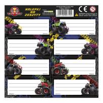 Opakowanie NALEPKI NA ZESZYTY RACE TEAM