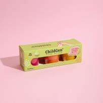 Opakowanie Naturalna ciastolina w słoiczkach 3 kolory